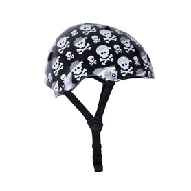 Casque de vélo - noir motifs Skullz