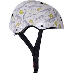 Casque de vélo - blanc motifs Fossil