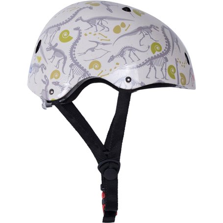 Casque de vélo - blanc motifs Fossil