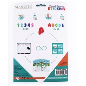 pack de 206 lettres et chiffres magiques repositionnables