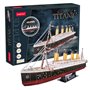 Puzzle titanic led 3d cubic fun