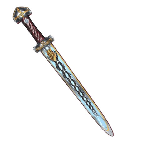 Epee mousse viking rouge - Liontouch