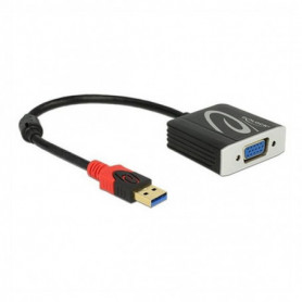 Adaptateur USB 3.0 vers VGA DELOCK 62738 20 cm Noir 48,99 €