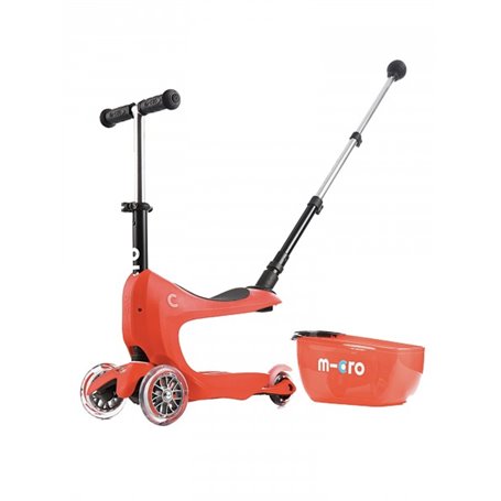 Trottinette Mini2go Deluxe Plus Rouge