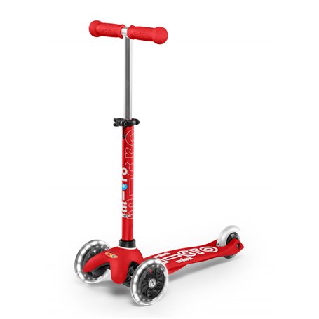 Trottinette  Mini Micro Deluxe LED - Rouge