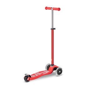 Trottinette Maxi Micro Deluxe Rouge LED