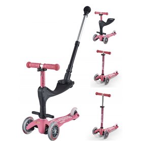 Trottinette Mini Micro 3 en 1 Deluxe Plus Rose