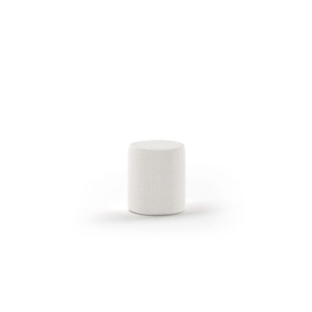 Moon Pouf Boucle- en Blanc