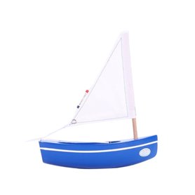 Le Bachi Bleu-Bateau en bois 17cm