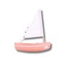 Le Bachi Rose -Bateau en bois 17cm