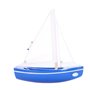 Le Sloop Bleu- Bateau en bois 21cm