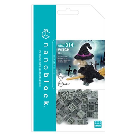 Nanoblock Sorciere 160 pcs - Mini series