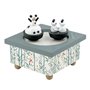 Boite a musique Dancing Fille et Panda