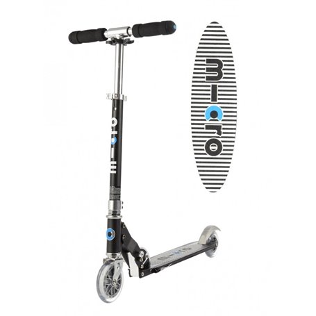 Trottinette Micro Sprite Spécial Edition Noir Grip rayé