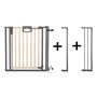 Barrière d'escalier à pression Easylock Plus  bois/métal 108 cm - 116