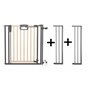 Barrière d'escalier à pression Easylock Plus  bois/métal 116 cm - 124