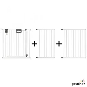 Barrière de porte à pression Easylock Plus - blanc -max 200 cm