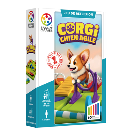 SmartGames Corgi Chien Agile Jeu de société Logique