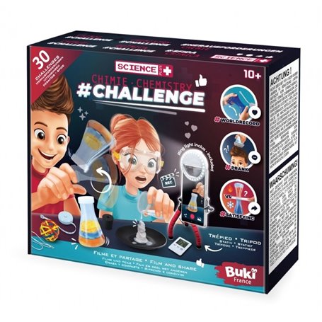 coffret chimie challenge buki