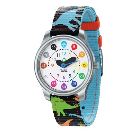 Montre pedagogique bracelet Dino