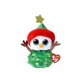 Beanie boo s small bonhomme de neige - Sapin de Noel