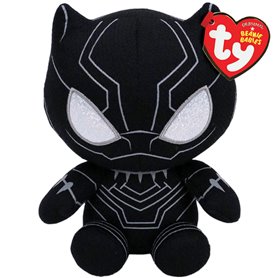 Marvel Beanie Babies Small - Black Panther