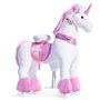 Licorne blanche siege rose Ux502