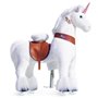 Licorne blanche siege marron Ux504