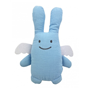 Ange Lapin Doudou avec Hochet - Bleu