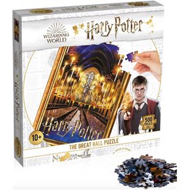 Puzzle 500 pièces La grande salle Harry Potter