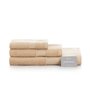 Ensemble de serviettes de toilette Paduana Beige 3 Pièces