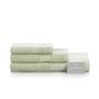 Ensemble de serviettes de toilette Paduana Turquoise Aigue marine 3 Pièces