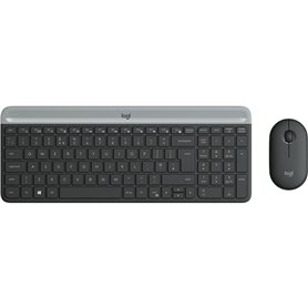 Logitech MK470 clavier Souris incluse Universel RF sans fil QWERTZ Allemand Graphite