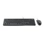 Logitech MK120 clavier Souris incluse Bureau USB Allemand Noir