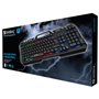 Sandberg 640-25 clavier Jouer USB AZERTY Belge Noir