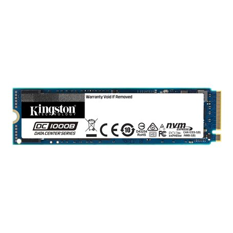 Kingston Technology DC1000B 480 Go M.2 PCI Express 3.0 NVMe 3D TLC NAND