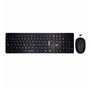 Ewent EW3256 clavier Souris incluse RF sans fil QWERTY Espagnole Noir