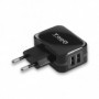 Chargeur mural TooQ TQWC-1S02 USB x 2 17W Noir 18,99 €