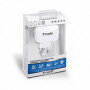 Chargeur mural TooQ TQWC-1S02WT USB x 2 17W Blanc 19,99 €