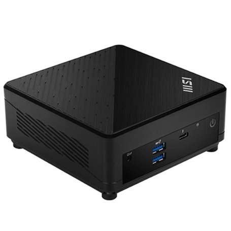 MSI Cubi 5 12M-254ES Intel® Core i5 i5-1235U 8 Go DDR4-SDRAM 512 Go SSD Windows 11 Home Mini PC Noir