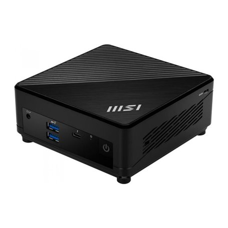 MSI Cubi 5 12M-253ES Intel® Core i5 i5-1235U 8 Go DDR4-SDRAM 256 Go SSD Windows 11 Pro Mini PC Noir