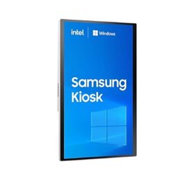 Samsung KM24C-W En forme de kiosk 61 cm (24") LED 250 cd/m² Full HD Blanc Écran tactile Intégré dans le processeur Windows 10 Io