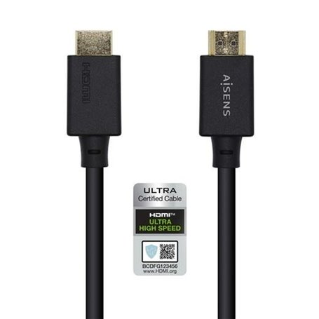 AISENS A150-0421 câble HDMI 1 m HDMI Type A (Standard) Noir