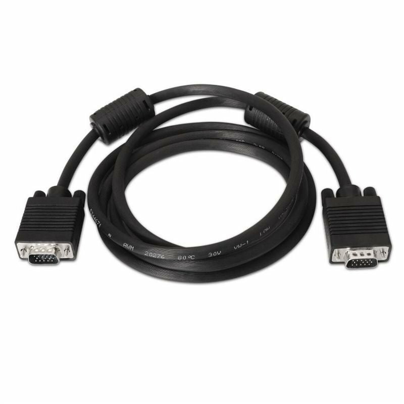 Image secondaire de AISENS A113-0073 câble VGA 6 m VGA (D-Sub) Noir