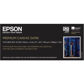 Epson Toile Premium Canvas Satin 350g 17" (0