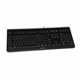 CHERRY KC 1000 clavier Bureau USB QWERTY Espagnole Noir