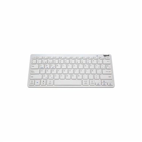 iggual TKL-BK clavier Bluetooth QWERTY Espagnole Argent