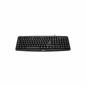 iggual CK-BASIC-105T clavier USB QWERTY Espagnole Noir