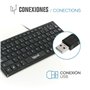 iggual IGG317082 clavier USB QWERTY Noir