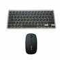 iggual IGG316917+IGG316771 clavier Souris incluse Bluetooth QWERTY Gris